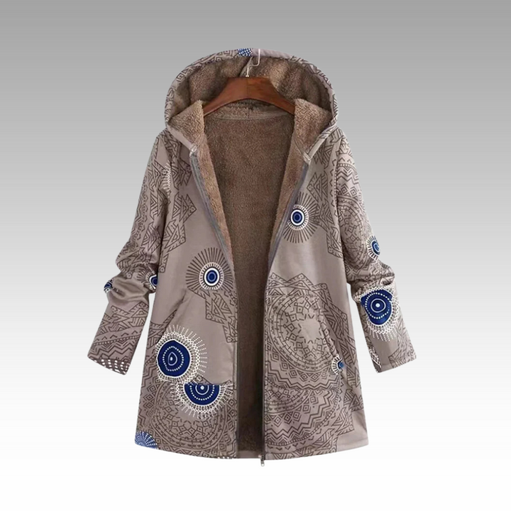 Cozeva - Boho-inspirierte Winterjacke