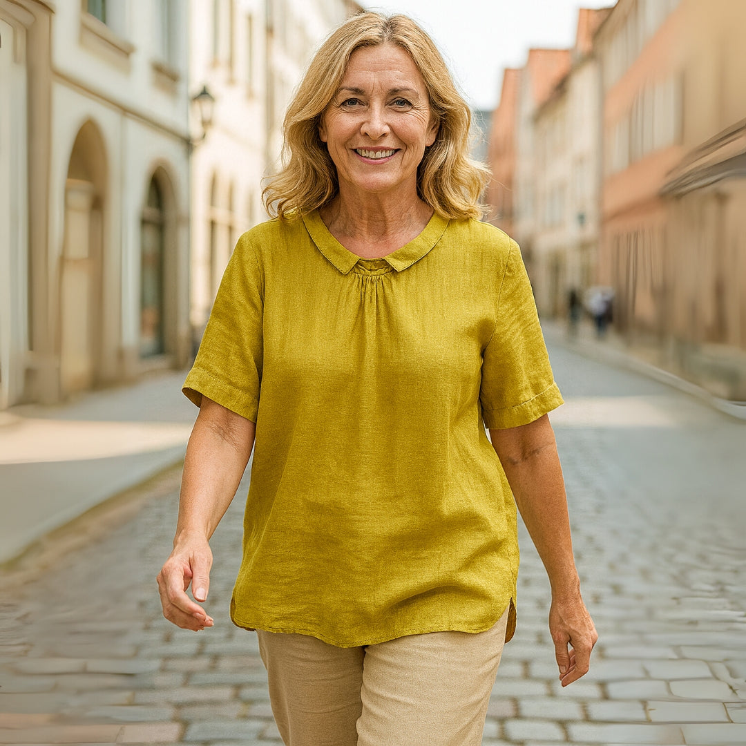 Clare | Leichte entspannte klassische Bluse