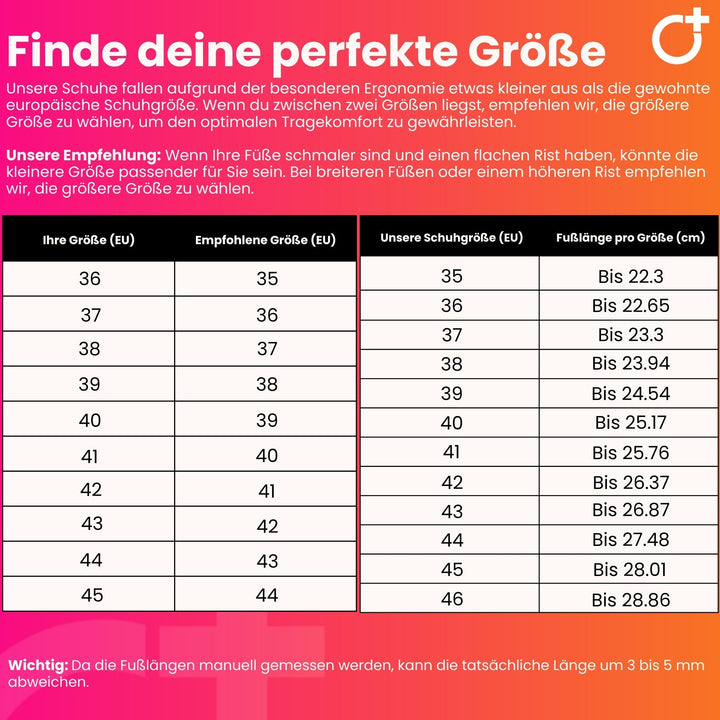 Damenschuhe für Komfort und Gesundheit