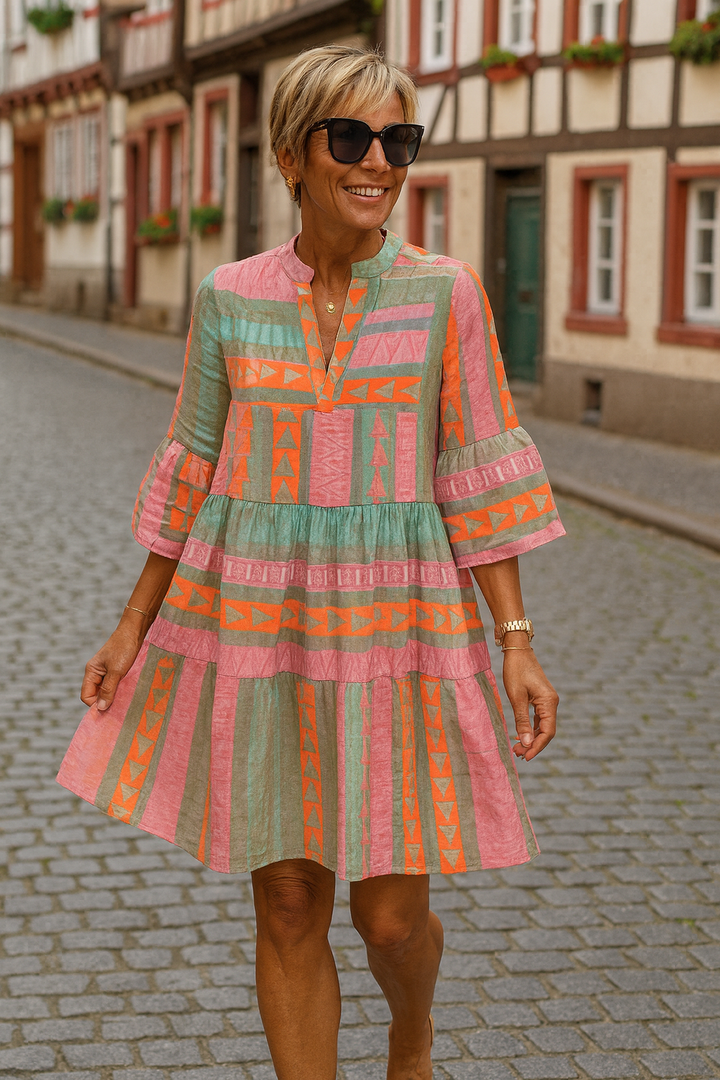 Stacey – Besticktes Sommerkleid Mini