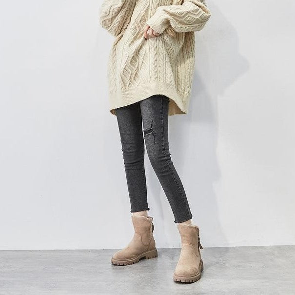 Alaia - Warme Weiche Stiefel