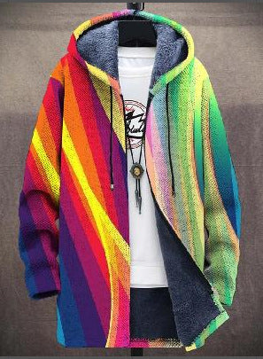 Kira | Luxuriöser Cardigan mit künstlerischer Inspiration