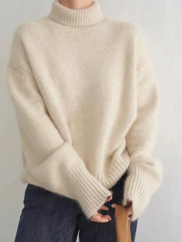 Zoey – Oversized Rollkragenpullover