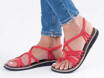 Bunte Strand-Sandalen – LISSA | Bequeme Sommerschuhe