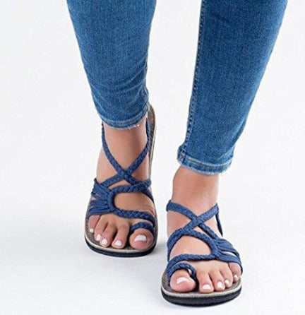 Bunte Strand-Sandalen – LISSA | Bequeme Sommerschuhe