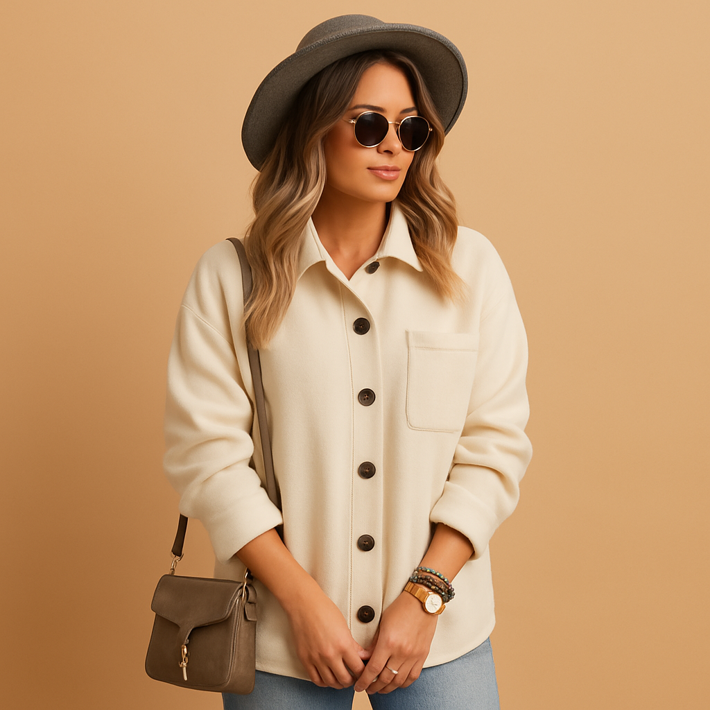 Ärmellose Winterweste für Damen mit klassischer Silhouette | Femke