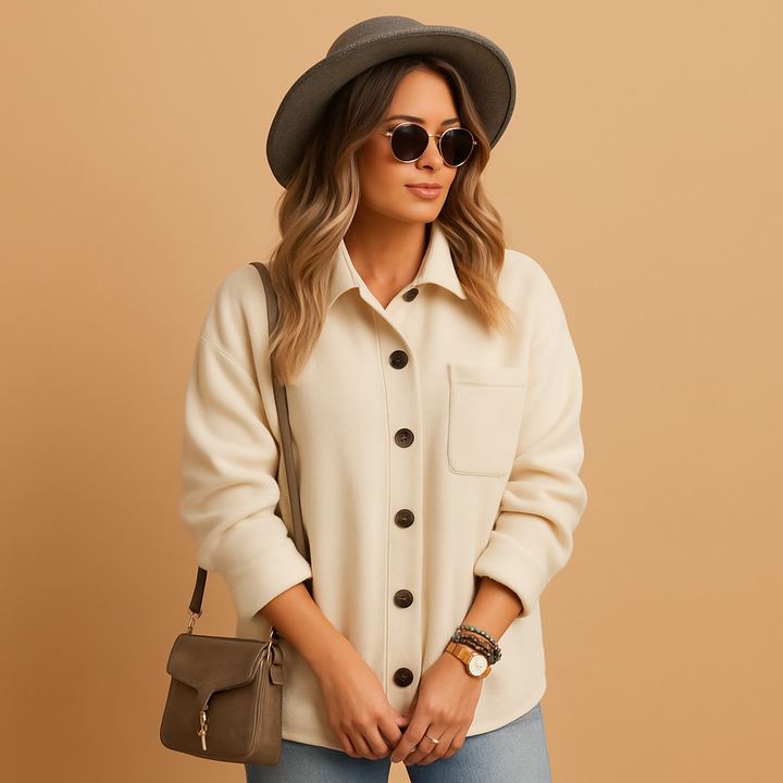 Ärmellose Winterweste für Damen mit klassischer Silhouette | Femke