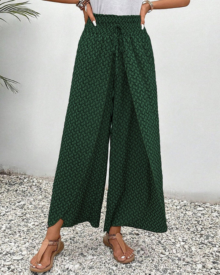 Valencia – Weite Hose mit geometrischem Print