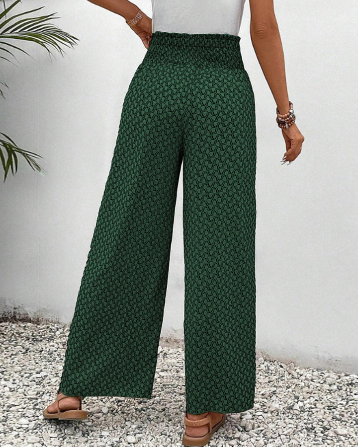 Valencia – Weite Hose mit geometrischem Print