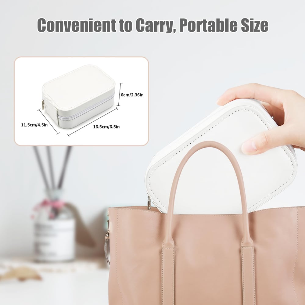 LED-Schminkspiegel mit Kosmetiktasche – Für perfektes Make-up unterwegs