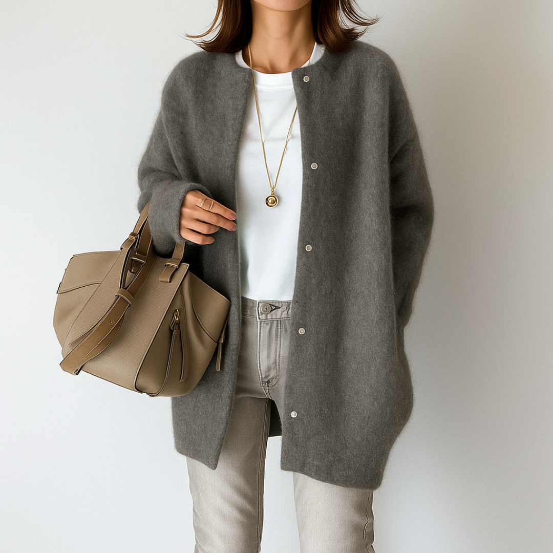 Silvia | Warmen und Stilvollen Strickjacke