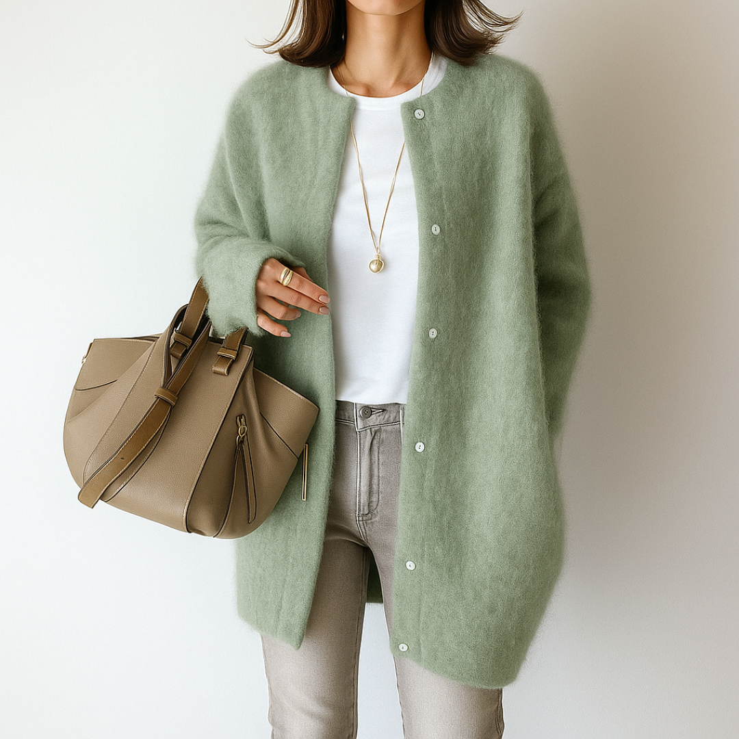 Silvia | Warmen und Stilvollen Strickjacke