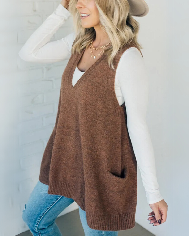 Amisa | Kuschelige Strickweste