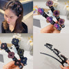 Haarspange mit Kristallblume | 1+1 Gratis