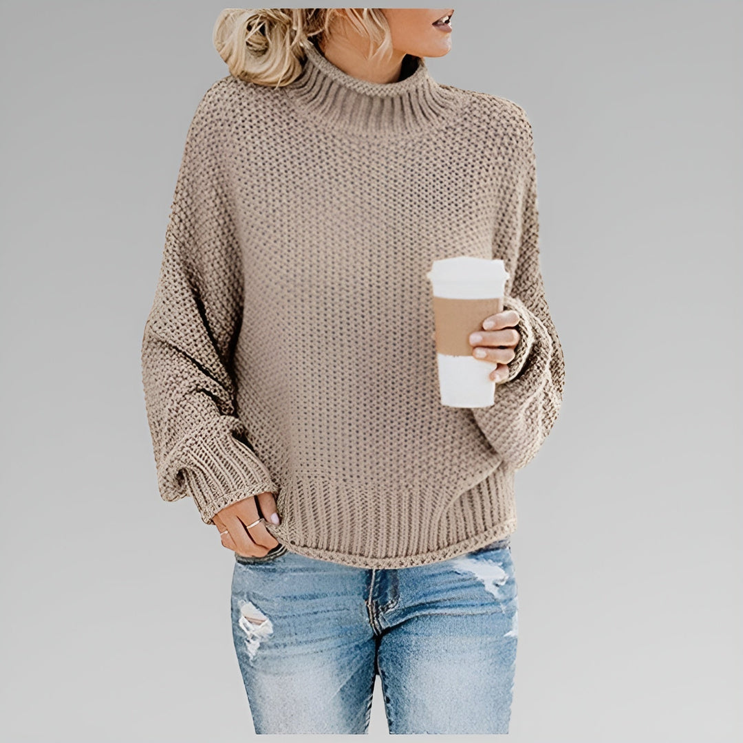Amy – Gestrickter Rollkragenpullover