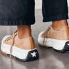 Elevato | Leder Plateau Sneakers