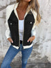 CasualTrend™ | Lässige Damenjacke mit V-Ausschnitt und Reißverschluss