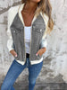 CasualTrend™ | Lässige Damenjacke mit V-Ausschnitt und Reißverschluss