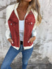 CasualTrend™ | Lässige Damenjacke mit V-Ausschnitt und Reißverschluss