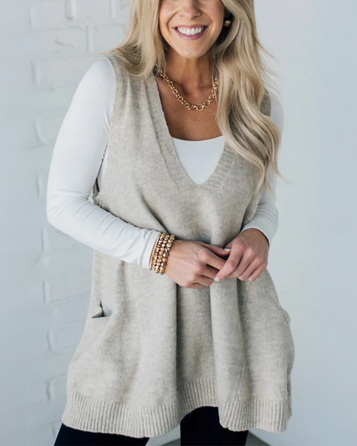 Amisa | Kuschelige Strickweste