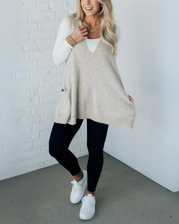 Amisa | Kuschelige Strickweste