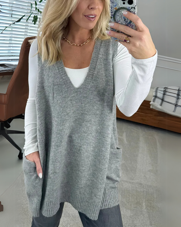 Amisa | Kuschelige Strickweste
