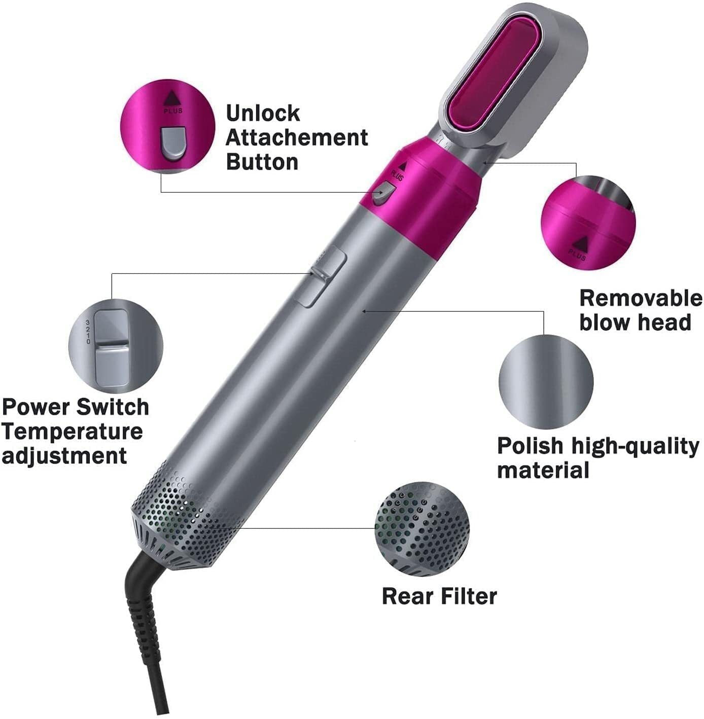 StyleFusion™ | Neuester 5-in-1 Professional Styler