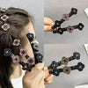 Haarspange mit Kristallblume | 1+1 Gratis