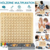 Multiplikations-Lernspiel aus Holz – Matheförderung für Kinder