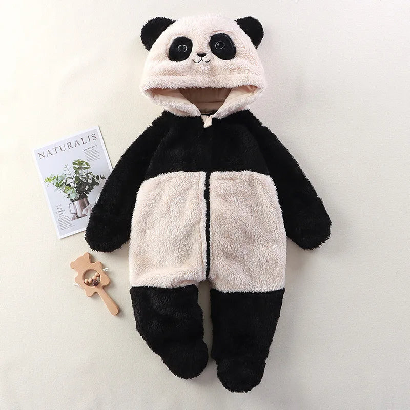CuddleCub™ Anschmiegsamer Kapuzen-Strampler für Kinder für Behagliche Wärme