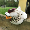 1+1 GRATIS | ChickenDeko - Garten Großäugige Hühnerstatuen