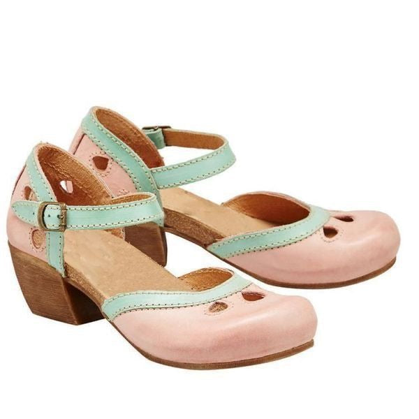 Robyn | Sandalen mit Cut-Out-Blockabsatz für Damen
