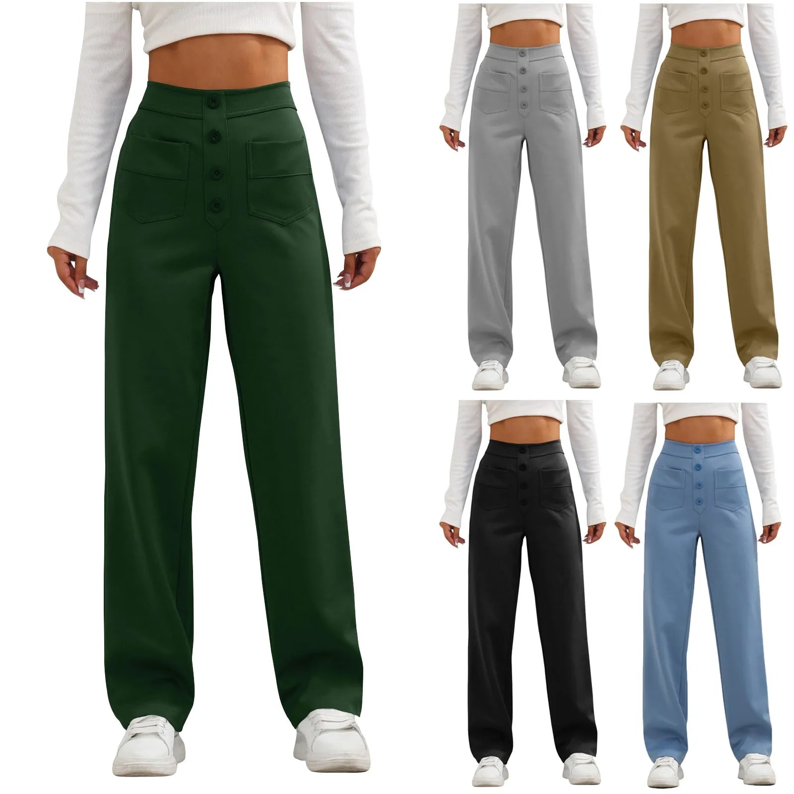 Malive™ Elastische Hose mit Hoher Taille | 1+1 GRATIS