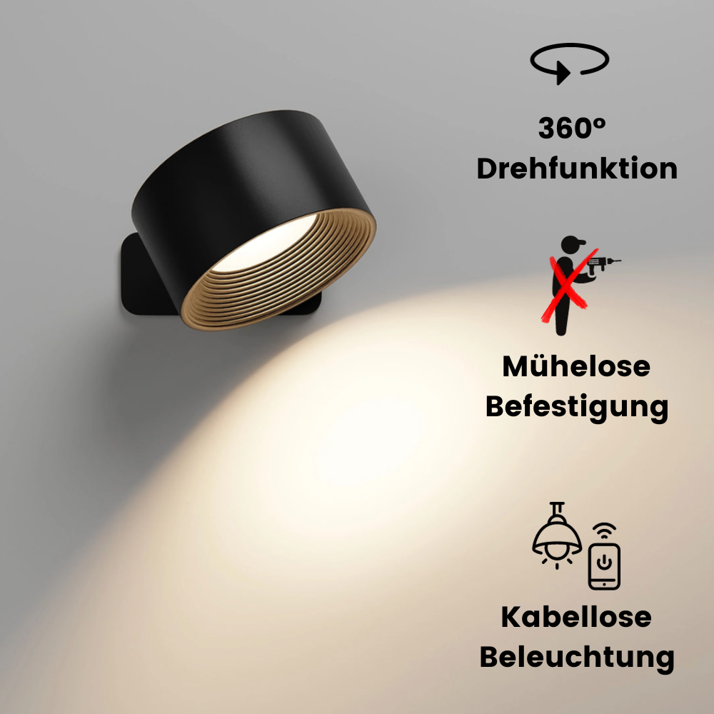 GloBright™ - LED-Beleuchtung ohne Kabel und Löcher in Ihrer Wand!