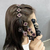 Haarspange mit Kristallblume | 1+1 Gratis