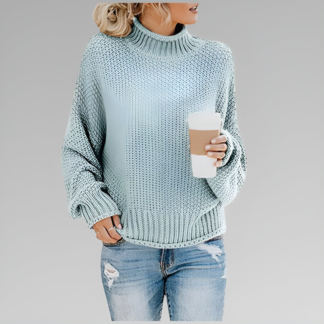 Amy – Gestrickter Rollkragenpullover