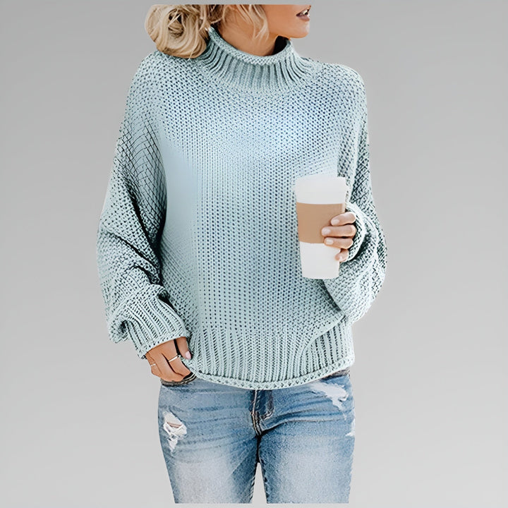 Amy – Gestrickter Rollkragenpullover