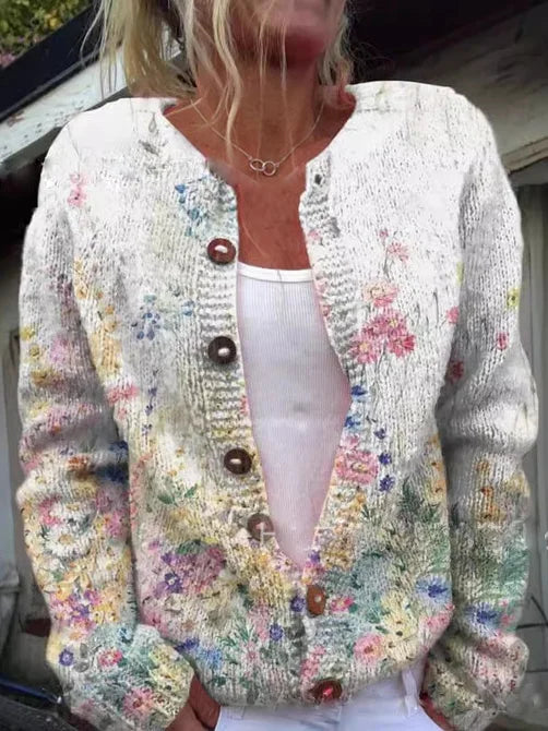 Thalia™ – Weste mit Blumendruck