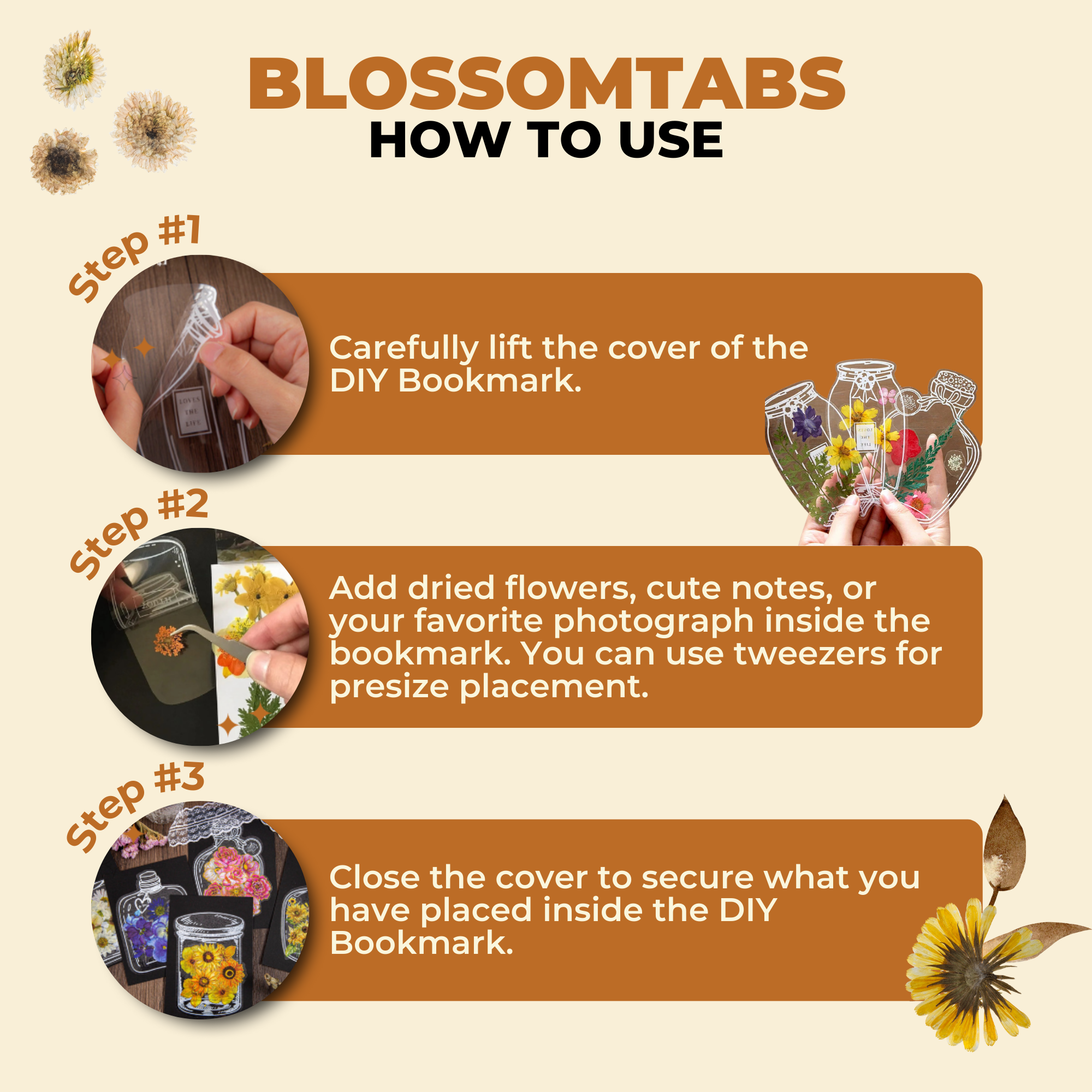 BlossomTabs™ – Perfekt für Bücherliebhaber (20+20 Gratis)