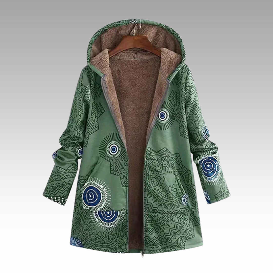 Cozeva - Boho-inspirierte Winterjacke