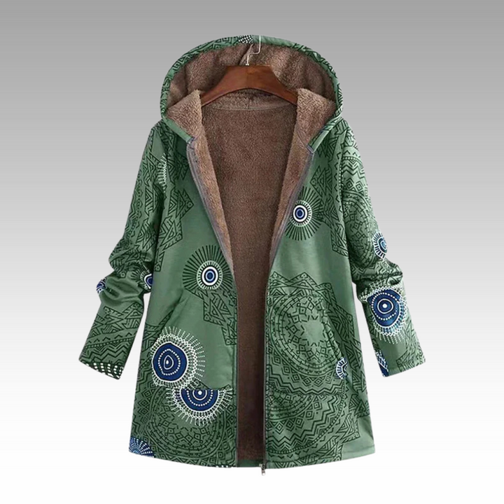 Cozeva - Boho-inspirierte Winterjacke