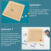Multiplikations-Lernspiel aus Holz – Matheförderung für Kinder