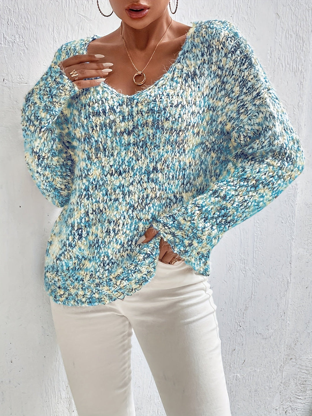 Serina - Lässiger Pullover mit langen Ärmeln