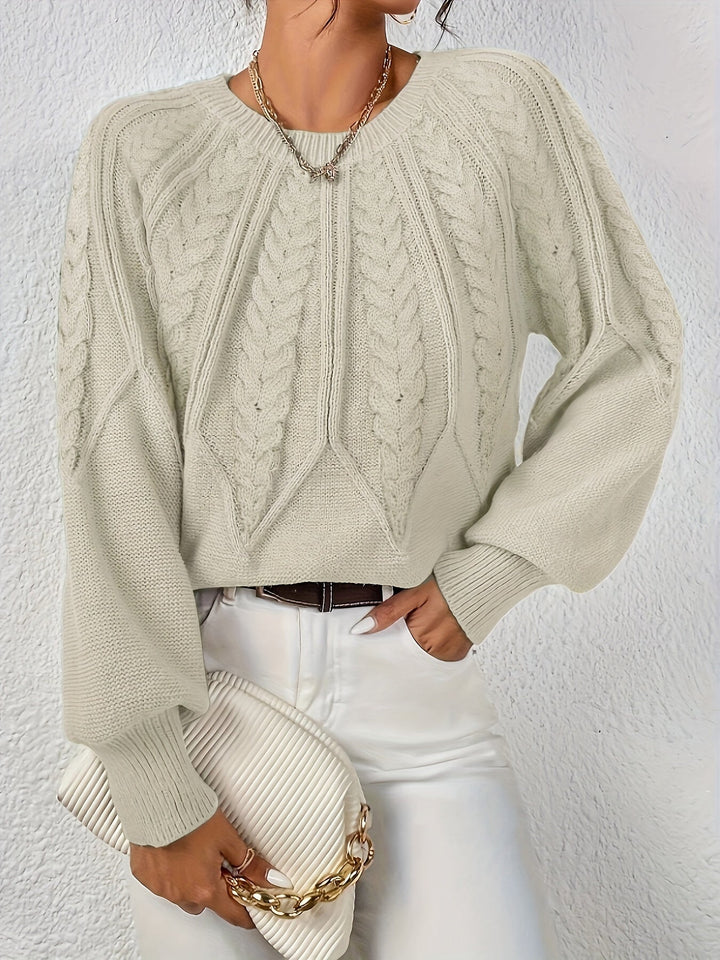Jane - Eleganter Pullover mit langen Ärmeln