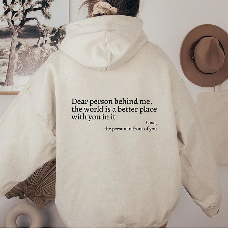 Dear Person Behind Me - Sweatshirt
