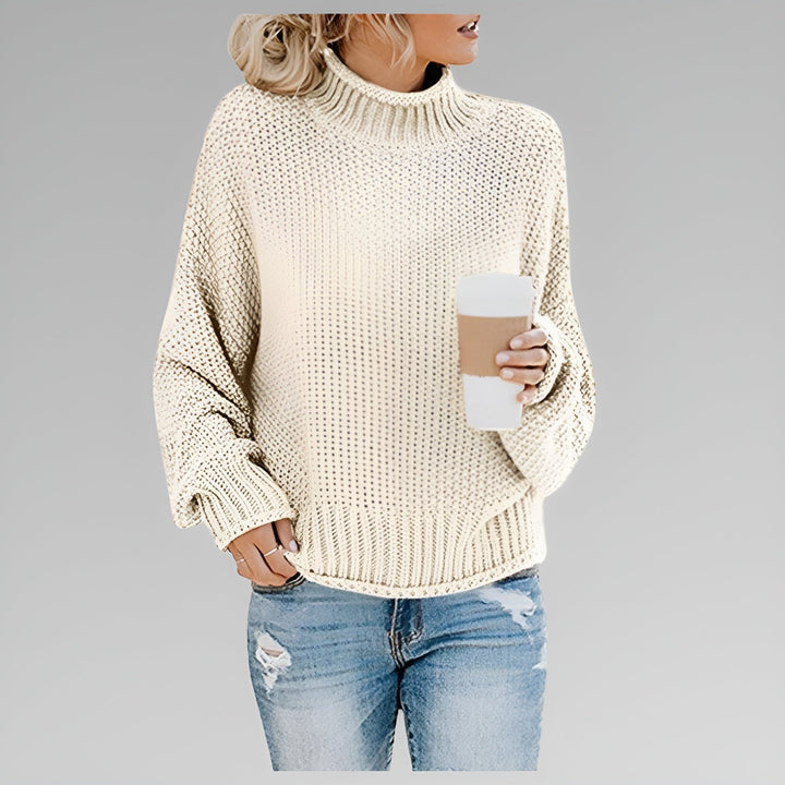 Amy – Gestrickter Rollkragenpullover