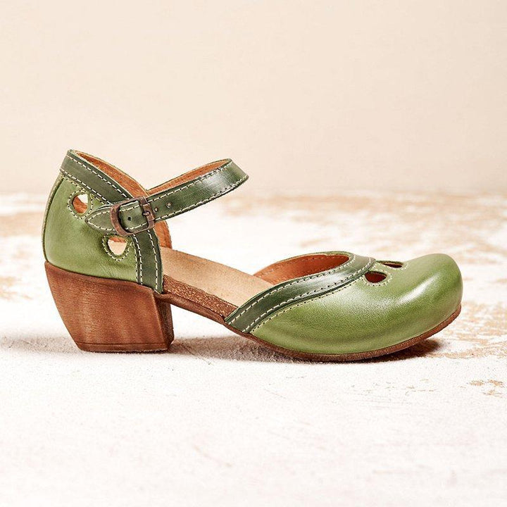 Robyn | Sandalen mit Cut-Out-Blockabsatz für Damen