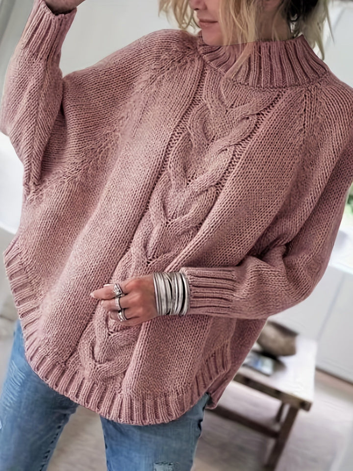 Heidi - Bequemer Vintage Kabelpullover
