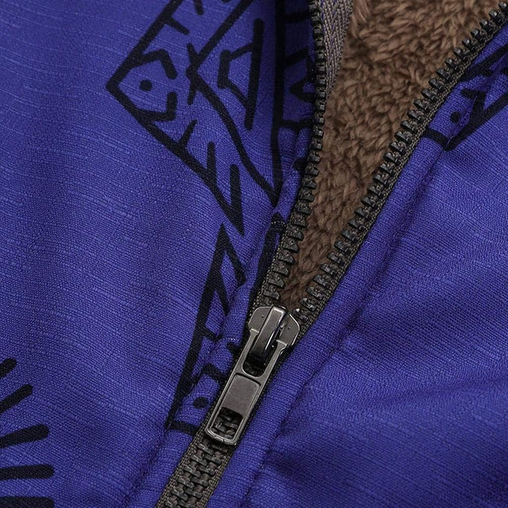 BREA | Warme, weich gefütterte Strickjacke Parka