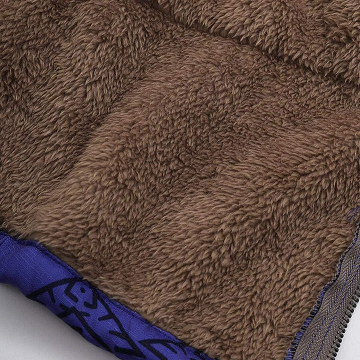 BREA | Warme, weich gefütterte Strickjacke Parka